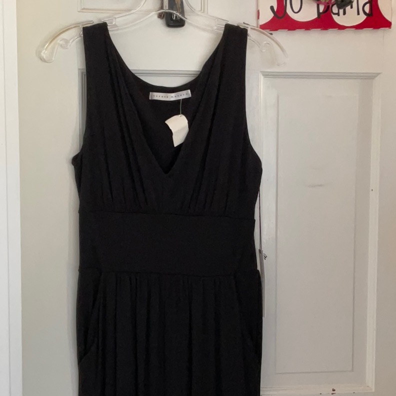 Susana Monaco Black Knit Jumpsuit!